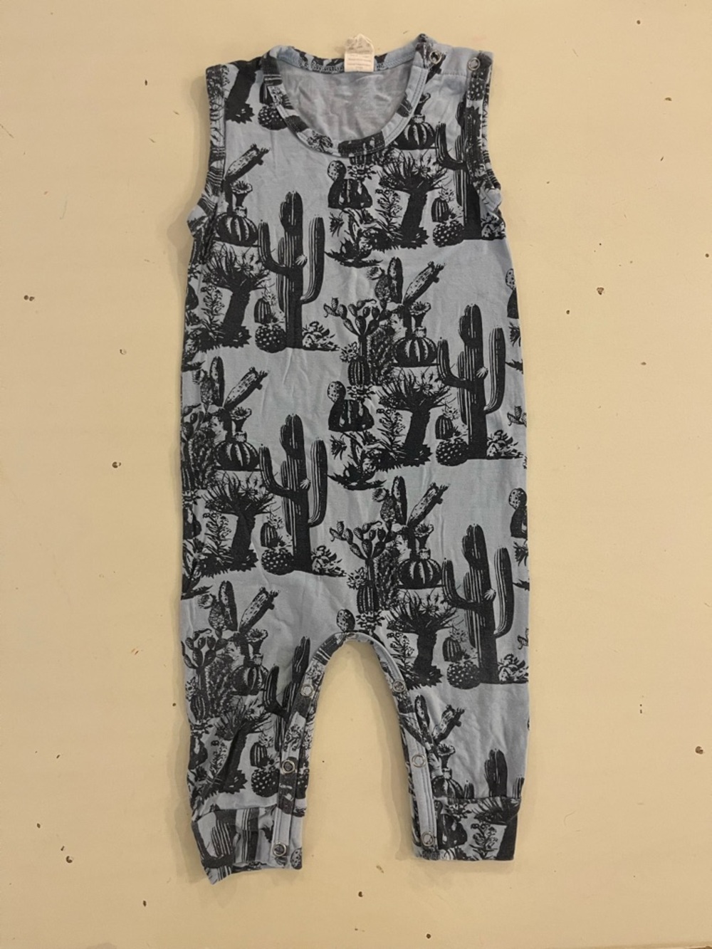 Kate Quinn 12-18m Blue Cactus Romper